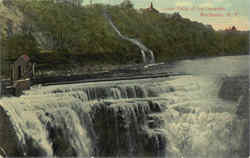Lower Falls Of The Genesee Postcard