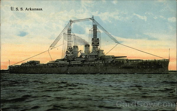 USS Arkansas Battleships