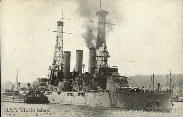 U.S.S. Rhode Island Battleships