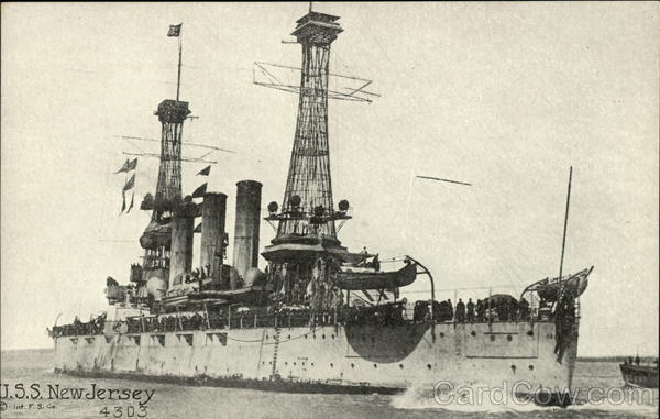 U.S.S. New Jersey Battleships