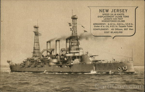 USS New Jersey Battleships