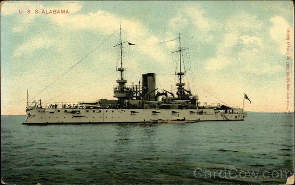 U.S.S. Alabama Battleships