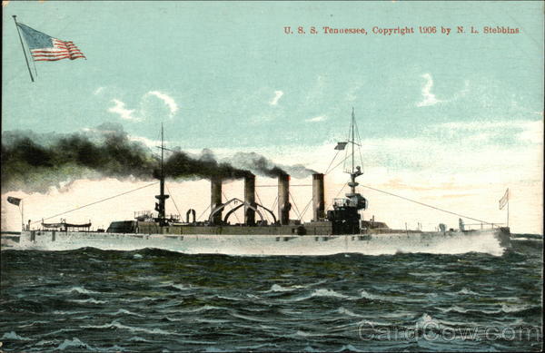 USS Tennessee on the Water Ships