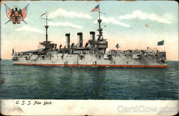 USS New York on the Water Ships