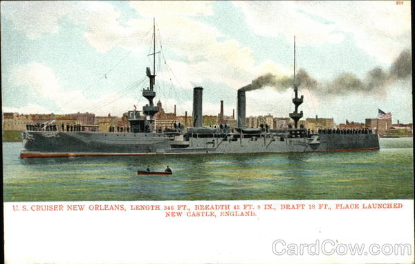 U.S. Cruiser New Orleans Ships