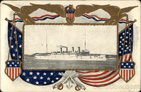 U.S. Cruiser Columbia Ships
