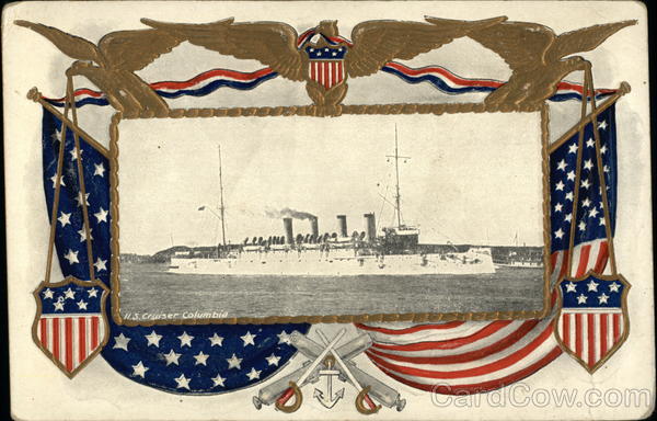 US Cruiser Columbia Ships