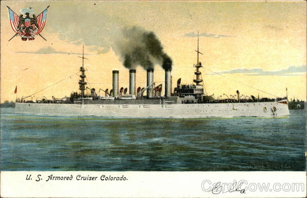 U.S. Armored Cruiser Colorado Ships