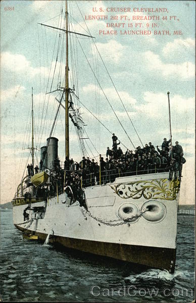 U.S. Cruiser Cleveland Ships