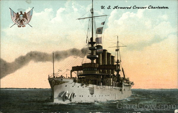 U.S. Armored Cruiser Charleston Ships