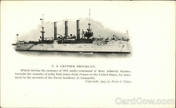 U. S. Cruiser Brooklyn Ships