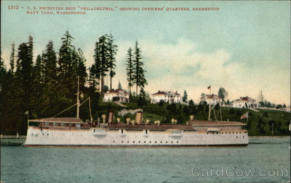 1212 - U. S. receiving ship Philadelphia Ships