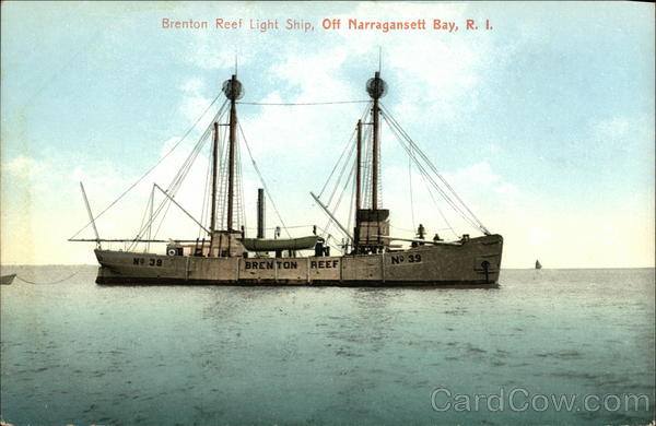 Brenton Reef Light Ship, Off Narragansett Bay, R.I