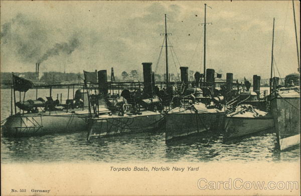 Torpedo Boats, Norfolk Navy Yard Ships