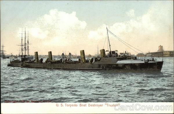 U.S. Torpedo Boat Destroyer Truxton Ships