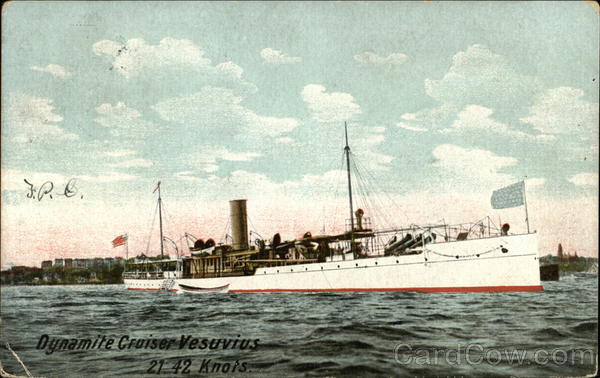 Dynamite Cruiser Vesuvius Ships