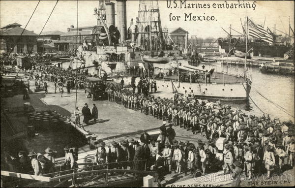 U.S. Marines Embarking for Mexico Navy