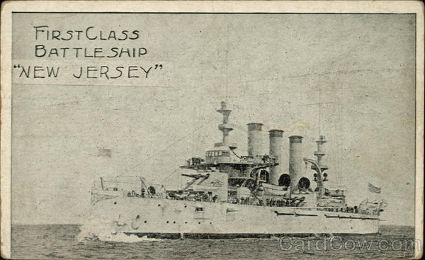 First Class Battleship New Jersey Ships
