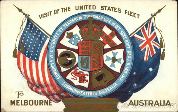 Visit of the United States Fleet to Melbourne Australia