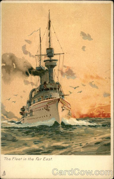 The Fleet in the Far East Boats, Ships