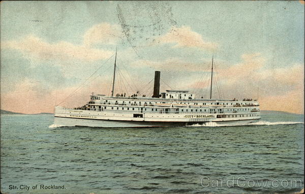 Str. City of Rockland Boats, Ships