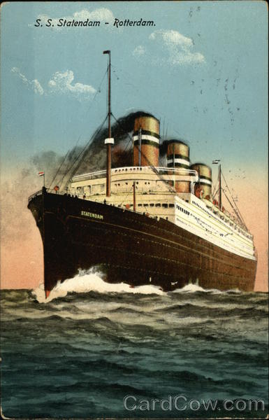 S. S. Statendam - Rotterdam Boats, Ships