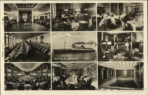 Views of Norddeutscher Lloyd, Bremen Boats, Ships