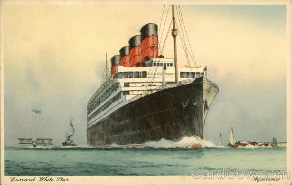Cunard White Star Boats, Ships
