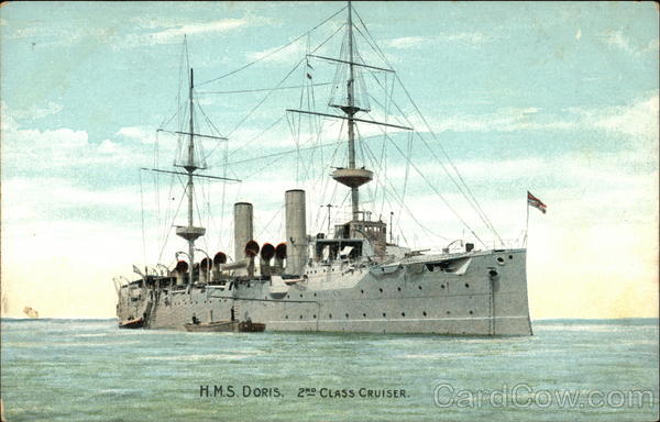 H.M.S. Doris, 2nd Class Cruiser Boats, Ships