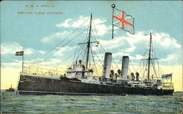 H.M.S. Apollo, Second Class Cruiser Boats, Ships