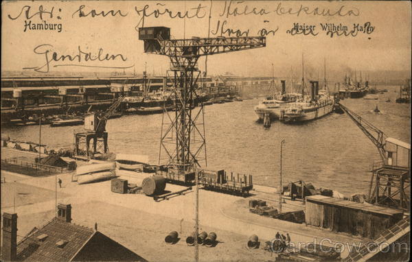 Kaiser Wilhelm Hafen Hamburg Germany