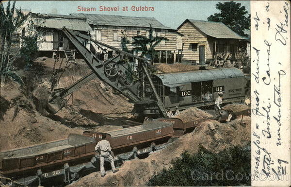 Steam Shovel Culebra Panama