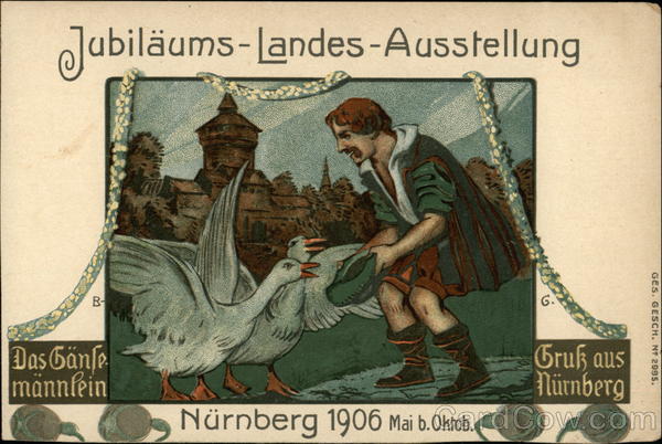 Julilaums-Landes-Ausstellung, Nurnberg 1906 Mai b. Oktob Germany
