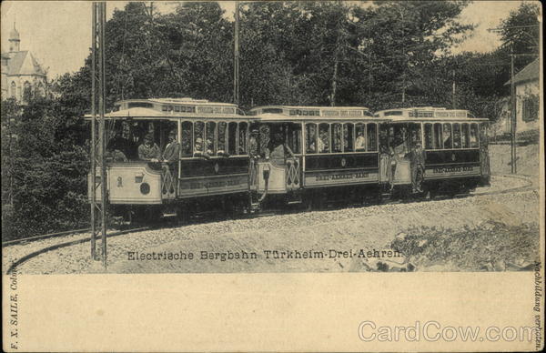 Electriache Bargbahn Turckheim-Drei-Ähren Germany