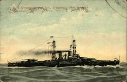 US Dreadnaught New York (Flagship) Postcard