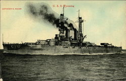 USS Wyoming Postcard