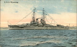 USS Wyoming Postcard