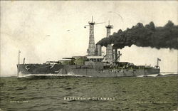 Battleship Delaware Battleships Postcard Postcard