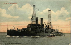 USS Mississippi Postcard