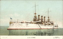 USS Ohio Postcard