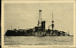 USS Wisconsin Postcard