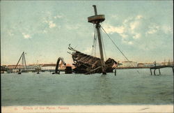 Wreck of the Maine, Havana Postcard