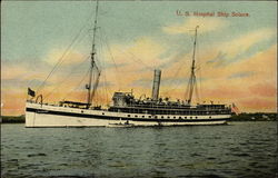 U.S. Hospital Ship Solace Ships Postcard Postcard