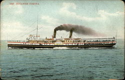 Steamer Corona Postcard