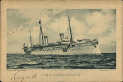 S.M.Y. Hohenzollern Boats, Ships Postcard Postcard