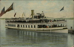 Fifty Mile Ramble / Thousand Islands, N.Y., Str. New Island Wandere Postcard