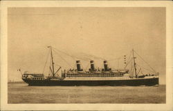 Compagnie Francaise de Navigation a Vapeur (Cyp. Fabre) Postcard