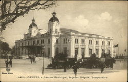 Casino Municipal, façade - Hôpital Temporaire Postcard