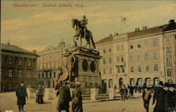Gustav Adolfs torg Postcard