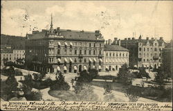 Storgatan Och Esplanaden Postcard